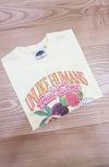 K4162 U.H MEYVE BASKILI SARI T-SHIRT