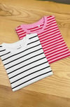 K4163 R.VED ÇİZGİLİ T-SHIRT