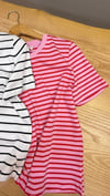 K4163 R.VED ÇİZGİLİ T-SHIRT