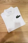 K4164 BÜYÜK LOGOLU BEYAZ POLO T-SHIRT