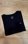K4166 RELAXED FİT BİSİKLET YAKA PAMUKLU SİYAH T-SHIRT