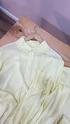 K4167 BEBE YAKA LİMON SARISI PİJAMA TAKIMI