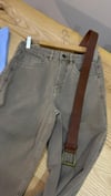 K4178 BYBR YANLARI DİKİŞ DETAYLI SÜTLÜ KAHVE PANTOLON