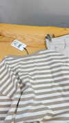K4208 BRBR BEJ ÇİZGİLİ T-SHIRT