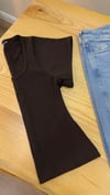 K4210 BELDEN OTURTMALI ACI KAHVE T-SHIRT