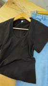 K4210 BELDEN OTURTMALI ACI KAHVE T-SHIRT