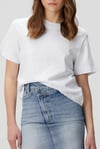K4222 ALL S. KALP NAKIŞLI ORGANİK PAMUK T-SHIRT
