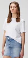 K4222 ALL S. KALP NAKIŞLI ORGANİK PAMUK T-SHIRT