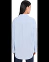 K4225 FHRTY CEPLİ PAMUKLU MAVİ GÖMLEK