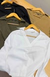 K4232 B.R V POLO YAKA UZUN KOL T-SHIRT
