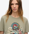 K4239 SPR.DRY VİNTAGE TAŞ BASKILI T-SHIRT