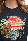 K4239 SPR.DRY VİNTAGE TAŞ BASKILI T-SHIRT