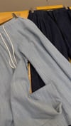 K4244 BYBR PİLELİ BELİ BAĞCIKLI DENİM PANTOLON