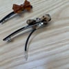 K4255 2'Lİ KEMİK FİYONKLU OTOMATİK KLİPSLİ TOKA