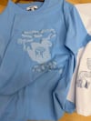 K4264 İ.YOL NAKIŞLI BASKILI T-SHIRT