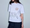 K4264 İ.YOL NAKIŞLI BASKILI T-SHIRT
