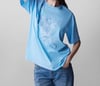 K4264 İ.YOL NAKIŞLI BASKILI T-SHIRT