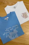 K4264 İ.YOL NAKIŞLI BASKILI T-SHIRT
