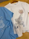 K4264 İ.YOL NAKIŞLI BASKILI T-SHIRT