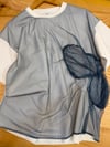 K4267 TW TÜL DETAYLI EKRU T-SHIRT