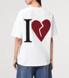 K4276 ALL S. ÖN/ARKA PUNCH NAKIŞLI T-SHIRT