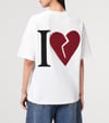 K4276 ALL S. ÖN/ARKA PUNCH NAKIŞLI T-SHIRT