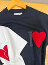 K4276 ALL S. ÖN/ARKA PUNCH NAKIŞLI T-SHIRT