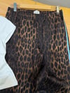 K4277 H.USH LEOPAR DESENLİ PAMUK KARIŞIMLI EŞOFMAN ALTI