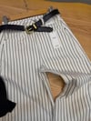 K4293 M.S ÇİZGİLİ REGULAR KREM PANTOLON