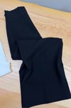 K4294 Z. BELDEN PENSLİ SİYAH KUMAŞ PANTOLON