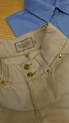 K4297 HOLLAND C. GOLD DÜĞMELİ KREM PANTOLON