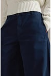 K4310 PRL GENİŞ PAÇA LACİVERT GABARDİN PANTOLON
