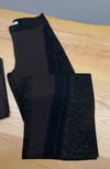 K4312 TW LEOPAR DETAYLI ACI KAHVE DENİM PANTOLON