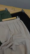 K4316 N.T GENİŞ PAÇA MÜSLİN PANTOLON