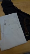 K4339 SBDUED LİKRASIZ BEYAZ JEAN