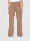 K4363 KNWLDG MİDRİSE STRAIGHT KAHVERENGİ PANTOLON