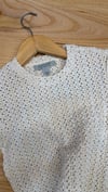 K4364 ALL S. DANTEL GÖRÜNÜMLÜ LİKRALI EKRU T-SHIRT