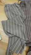 K4365 ÇİZGİLİ VİSKOS MODAL KARIŞIMLI PANTOLON