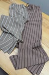 K4365 ÇİZGİLİ VİSKOS MODAL KARIŞIMLI PANTOLON