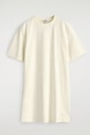 K4366 C.OS TOK EKRU T-SHIRT ELBİSE