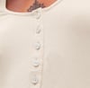 K4381 &OTHR SEDEF DÜĞMELİ MODAL T-SHIRT