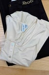 K4381 &OTHR SEDEF DÜĞMELİ MODAL T-SHIRT