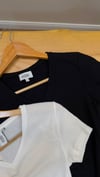 K4386 &OTHR V YAKA PAMUKLU T-SHIRT