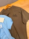 K4388 BİSİKLET YAKA BASKILI T-SHIRT