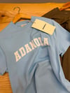 K4388 BİSİKLET YAKA BASKILI T-SHIRT