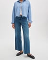 K4390 R&BONE RELAXED STRAIGHT ANKLE MAVİ JEAN