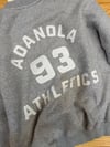 K4395 BİSİKLET YAKA ÖN/ARKA NAKIŞLI GRİ SWEAT