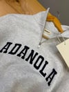 K4410 YARIM FERMUARLI GRİ OVERSIZE SWEAT