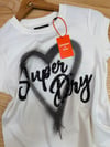 K4419 SPR.DRY PAYETLİ EKRU T-SHIRT