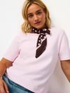 K4448 BİSİKLET YAKA PAMUKLU BASİC T-SHIRT